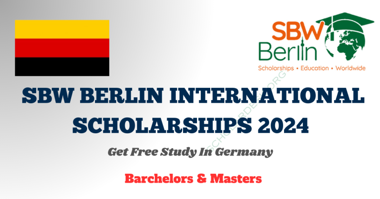 SBW BERLIN INTERNATIONAL SCHOLARSHIPS 2024 IN GERMANY