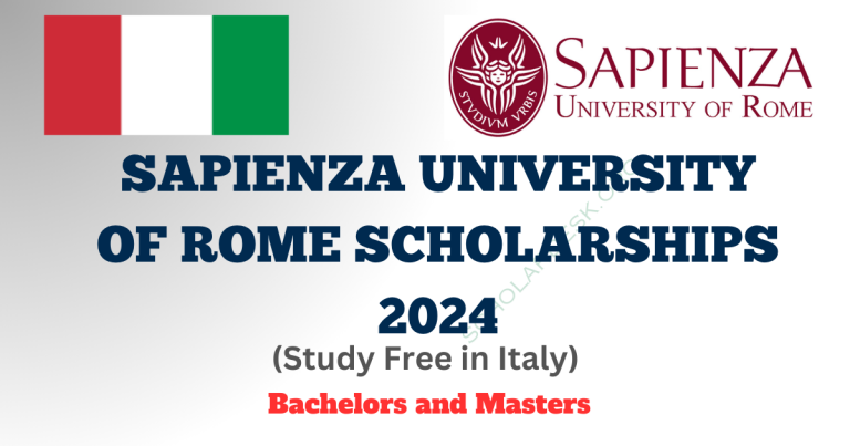 SAPIENZA UNIVERSITY OF ROME SCHOLARSHIPS 2024 IN ITALY