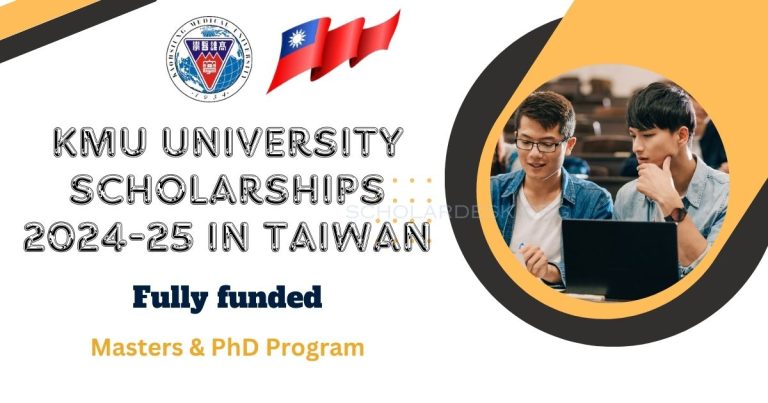 KMU UNIVERSITY SCHOLARSHIPS 2024 IN TAIWAN (FULLY FUNDED)