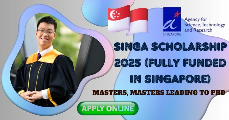 SINGA SCHOLARSHIP 2025 (FULLY FUNDED SCHOLARSHIP IN SINGAPORE)