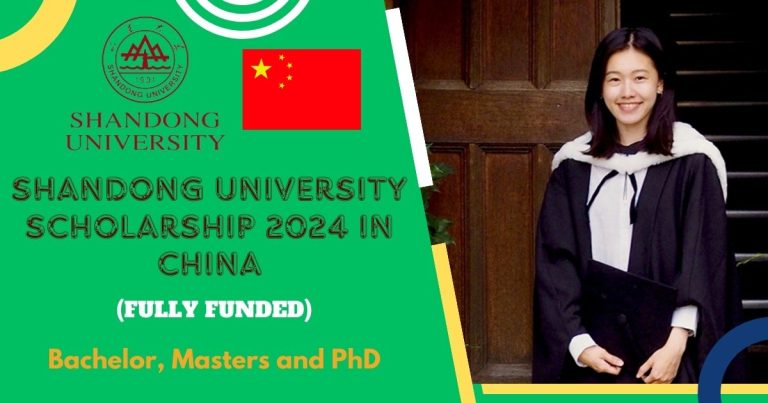 SHANDONG UNIVERSITY SCHOLARSHIP 2024 IN CHINA (FULLY FUNDED)
