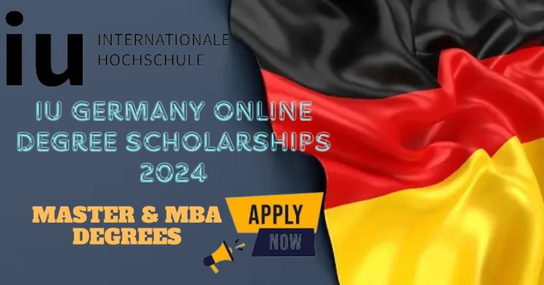 IU GERMANY ONLINE DEGREE SCHOLARSHIPS 2024