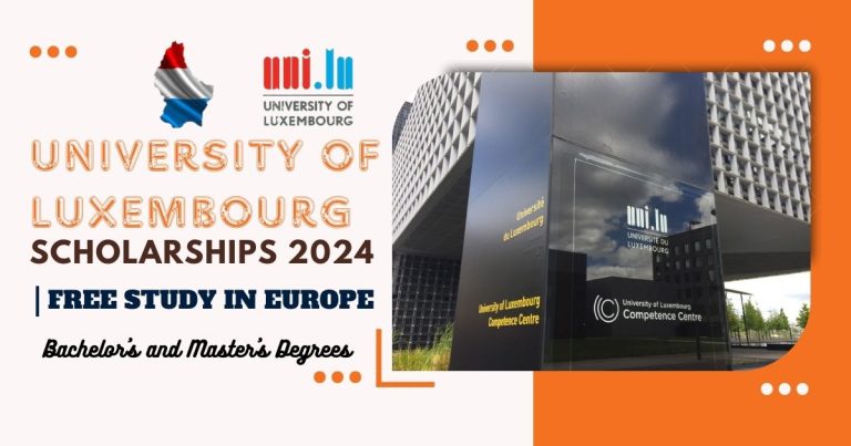 UNIVERSITY OF LUXEMBOURG SCHOLARSHIPS 2024-25 | FREE STUDY IN EUROPE