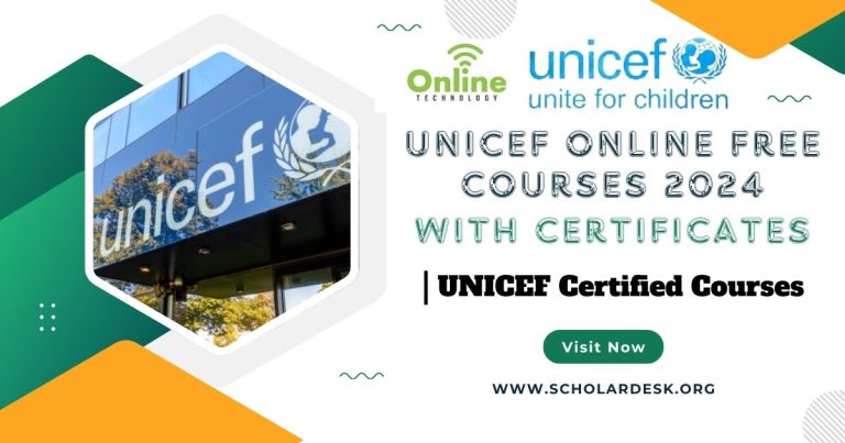UNICEF ONLINE FREE COURSES 2024 WITH CERTIFICATES | UNICEF CERTIFIED COURSES