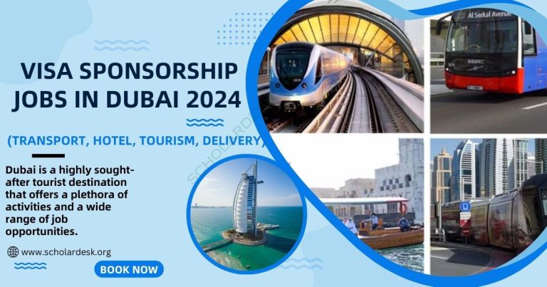 EMPLOYMENT OPPORTUNITIES WITH VISA SPONSORSHIP IN DUBAI 2024 (TRANSPORTATION, HOSPITALITY, TOURISM, DELIVERY)