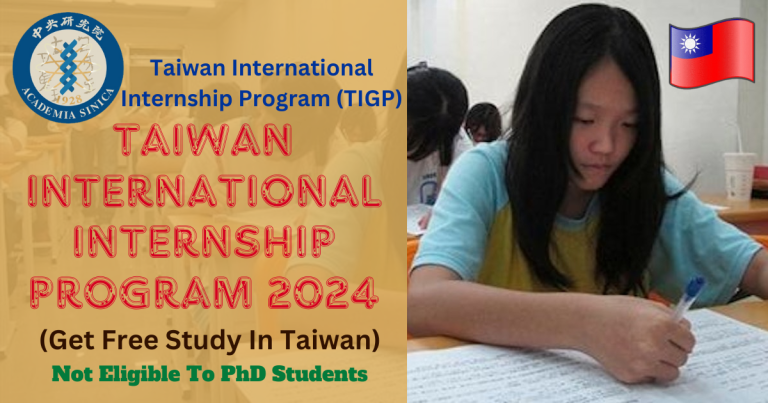 TAIWAN INTERNATIONAL INTERNSHIP PROGRAM 2024