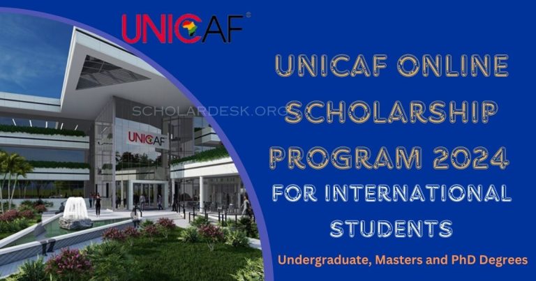 UNICAF ONLINE SCHOLARSHIP PROGRAM 2024 FOR INTERNATIONAL STUDENTS