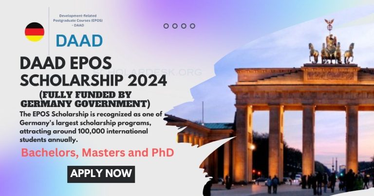 DAAD EPOS SCHOLARSHIP 2024 (FULLY FUNDED BY GERMANY GOVERNMENT)