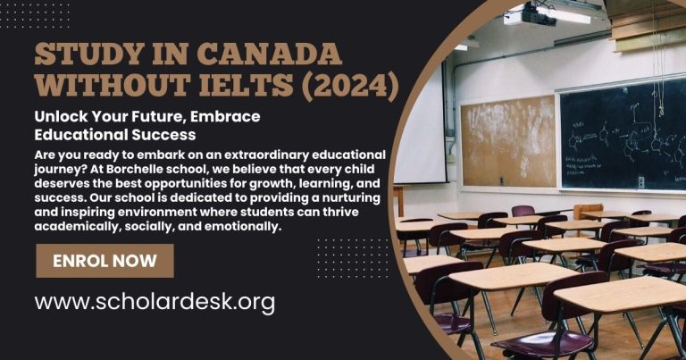 STUDY IN CANADA WITHOUT IELTS (2024)