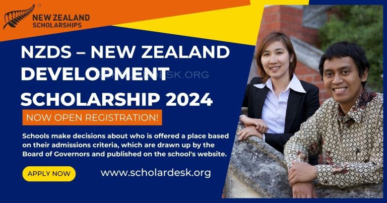 NZDS – NEW ZEALAND DEVELOPMENT SCHOLARSHIP 2024